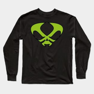 Alien Skull Logo Long Sleeve T-Shirt